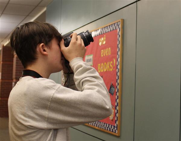 Capturing a great shot in photography class